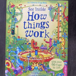 Usborne Flap Book For Kids: How Things Work