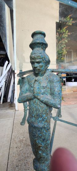 Decorative Glass & Bronze Table