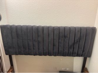 Queen upholstered headboard