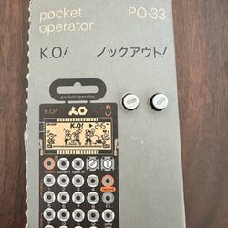 Teenage Engineering KO Pocket Operator - Unused 