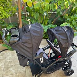 Sit And Stand Double Stroller