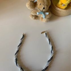 Vintage Faux Pearl Necklace