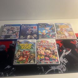 Ps4 And Wii Games