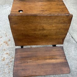 Antique School Desk