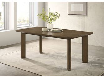 Ottowa Brown 71-inch Rectangular Wood Dining Table