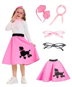 Poodle 1950’s 50’s Skirt Vintage Costume Kids Girl . Shirt not included . 