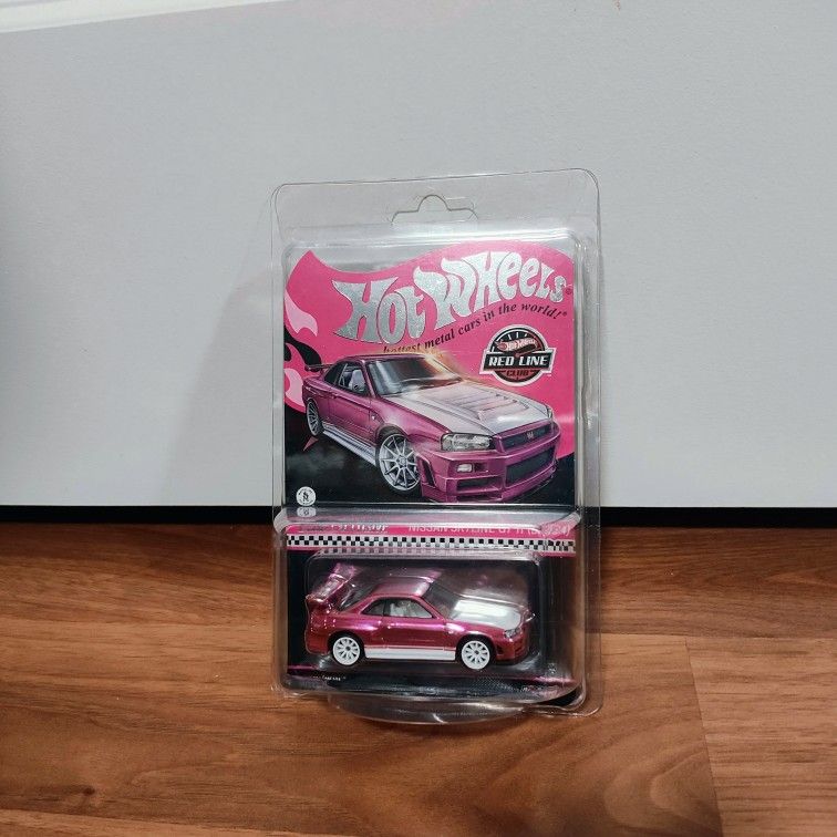 RLC Exclusive Nissan Skyline GT-R BNR34 Hotwheel