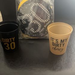Dirty 30 Decorations 