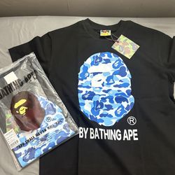 Bape tee size S new