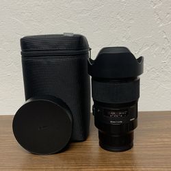 Sigma 20mm 1.4 Art Lens
