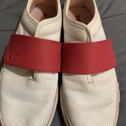 Pumas White And pink Size 7 1/2