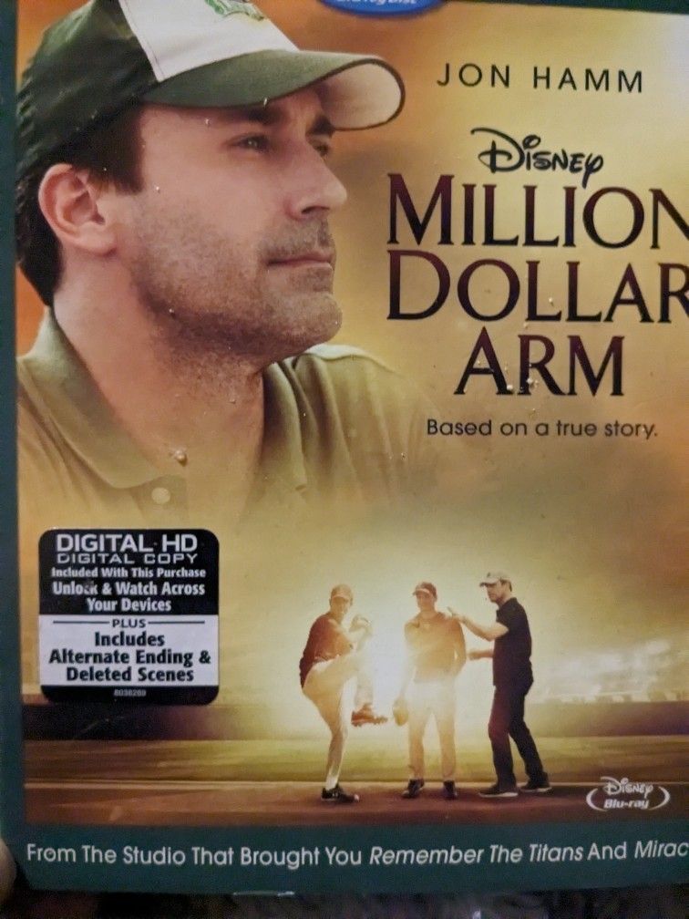 Million Dollar Arm Blu-ray