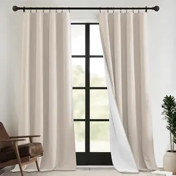 Blackout & noise-reducing curtains