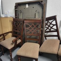 Dining Table With 6 Chairs