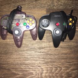 Nintendo 64 Controllers 