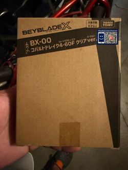 Beyblade x Colbat drake clear version