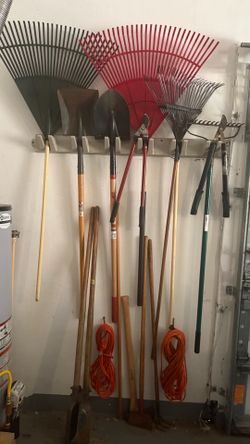Yard work Tools & Pavers - One or Both