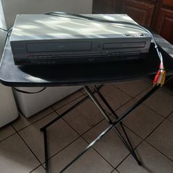 VHS and DVD Player 