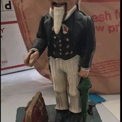 Uncle Sam Bank, Vintage , Metal 15” Tall