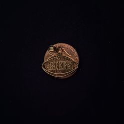 14K REAL Gold 49ers Pendant 
