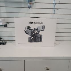 DJI Ronin 4D ~ 4-Axis Cinema Camera 6K Combo ☆ Built In Gimble, Battery, & Monitor ☆
