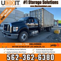 20FT SHIPPING CONTAINER – DELIVERED