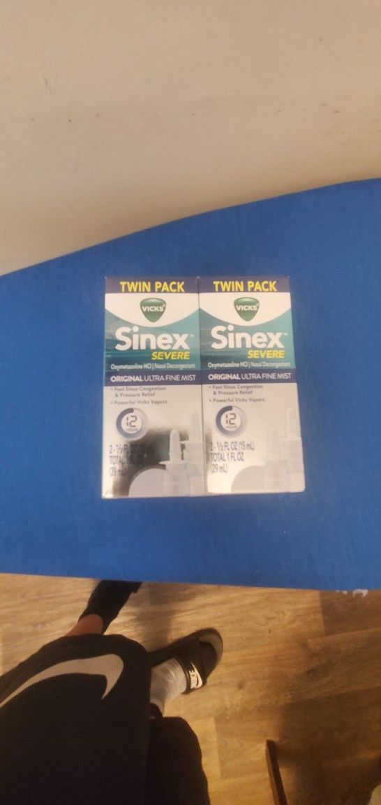 Vicks Sinex Severe Twin Pack
