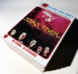 1979 Star Trek The Motion Picture Cards - READ