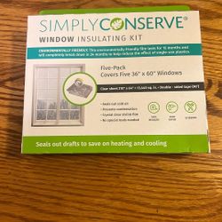 5 Pack Window Insulation Kit 