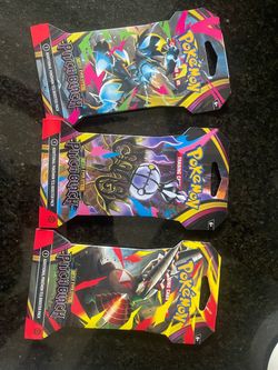 Pokémon TCG Pitch Black Mega Evolution Booster Packs x3