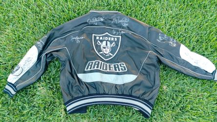 Oakland Raiders leather jacket   Raider Nation