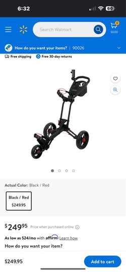 Bag boy Golf Pushcart