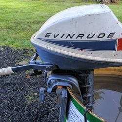 3 Horse Evinrude With Weedless Lower