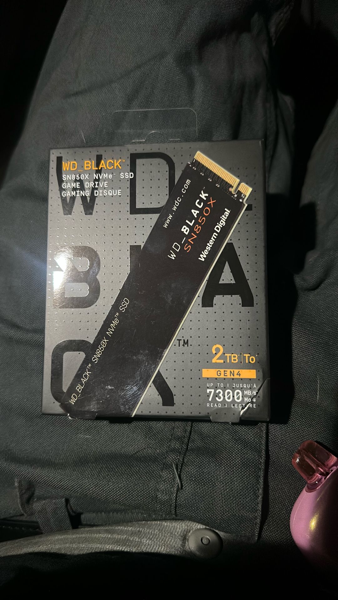 2TB WD_Black SN850X M.2 SSD Game Drive