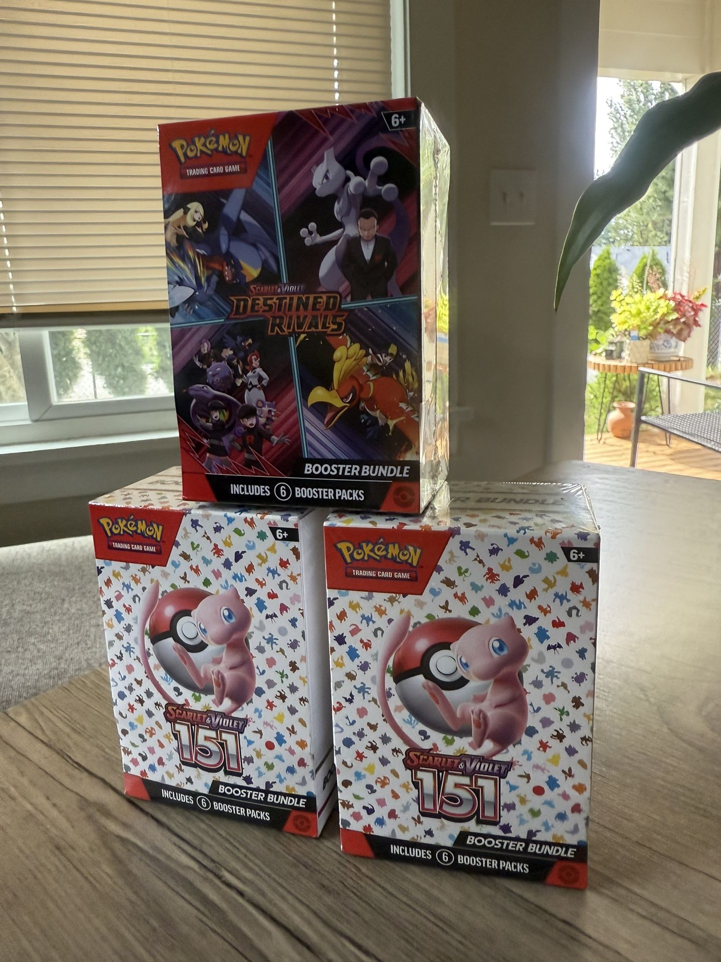 Pokemon 151 BB & DESTINED RIVALS BB