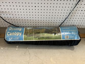 11’8” x 11’8” Dining Canopy / Outdoor Shade Tent – Complete