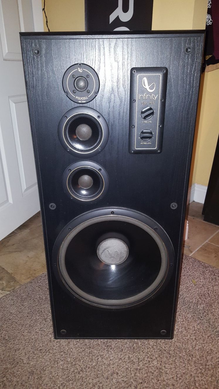 Infinity sm 155 speakers