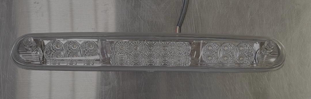 2007 to 2013 Chevrolet Silverado third 3rd chrome brake cab light tercer luz de cabina cromados  