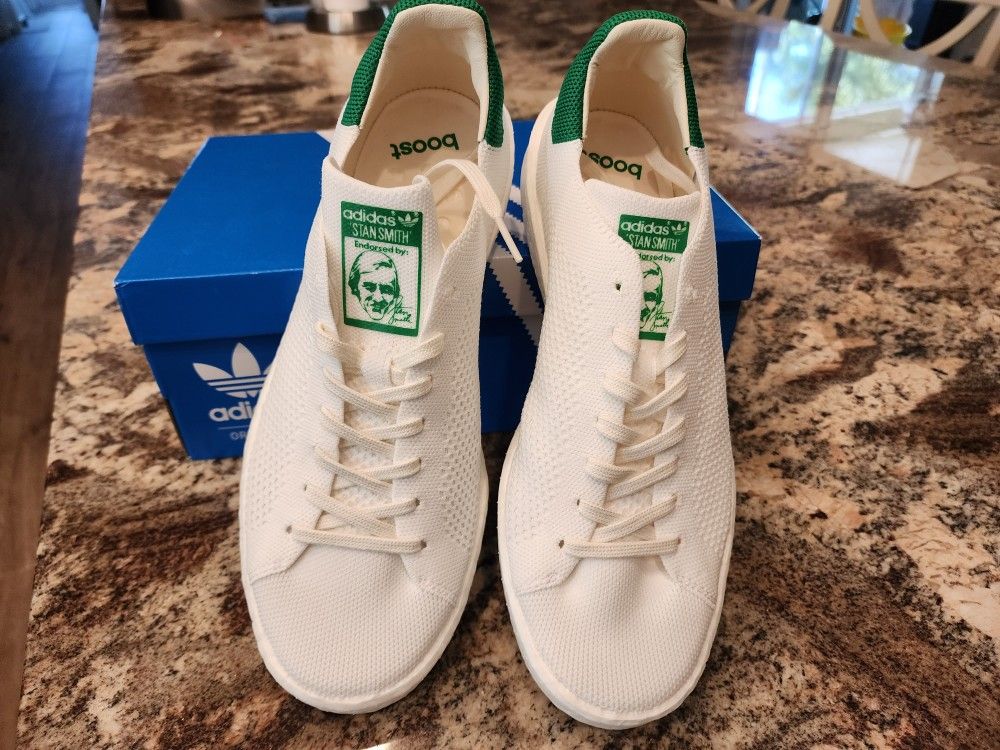 Adidas Stan Smith Prime Knit Tennis Shoes