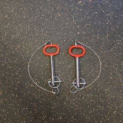 5/8" Titan Pins with locks (Gym Equipment) *NEW*