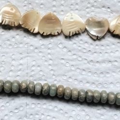 MOP Fish Beads & Gemstone Beads