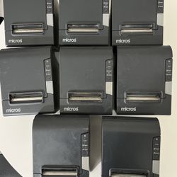 LOT Of 8 - EPSON TM-T88V M244A POINT OF SALE POS THERMAL RECEIPT PRINTER