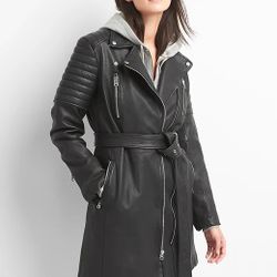 Gap leather Moto Jacket