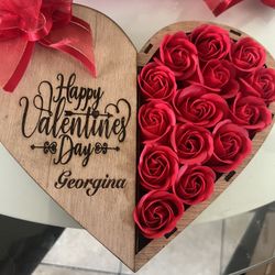 St Valentine Heart Jewelry Box