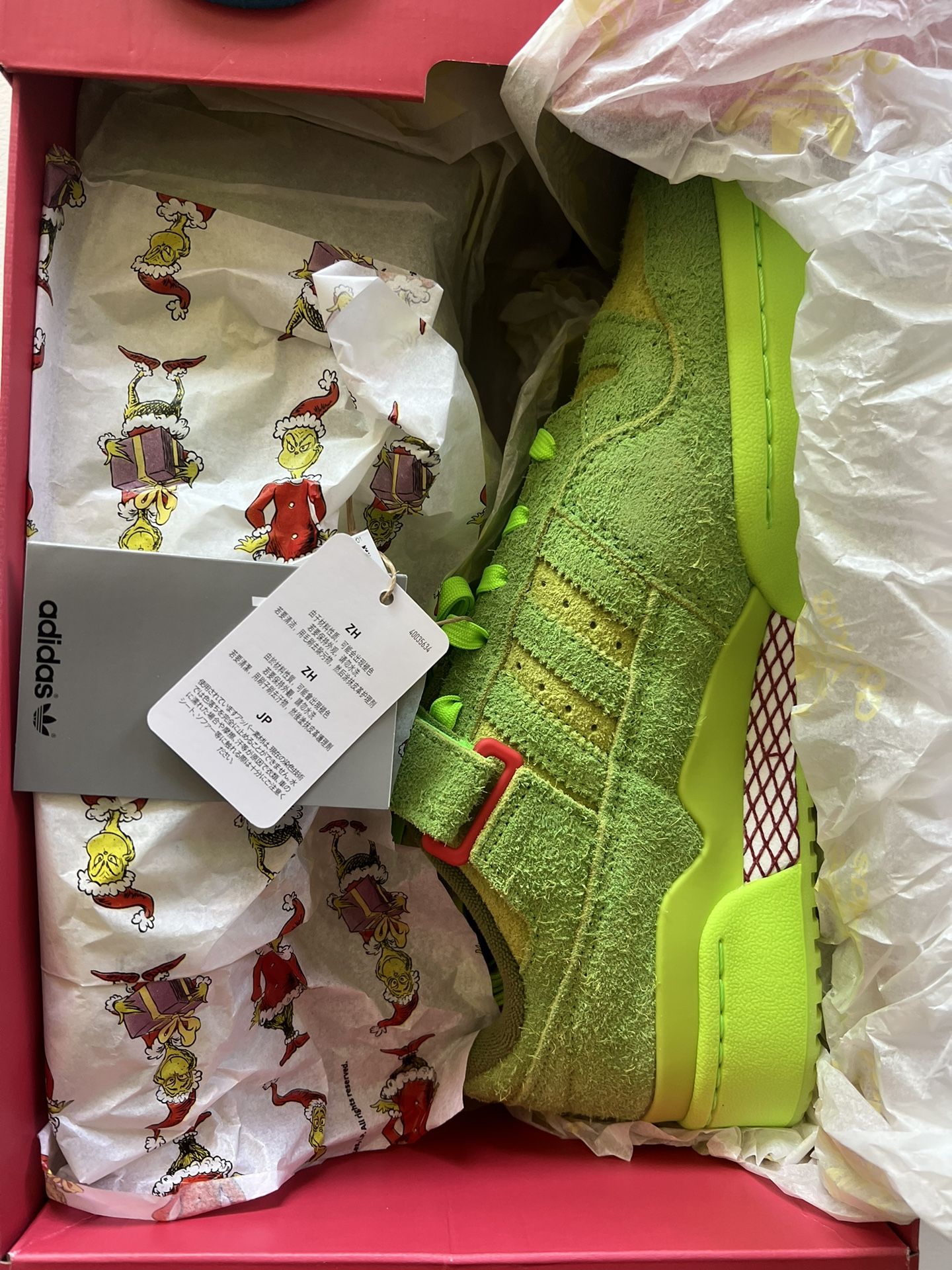 Adidas Forum Low The Grinch Men’s Size 10