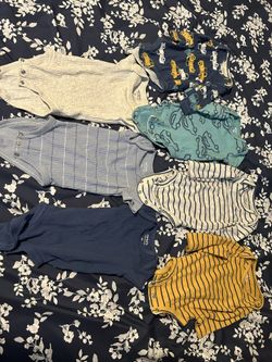 Carters body suits, 3 months, Boys, 7 for $6