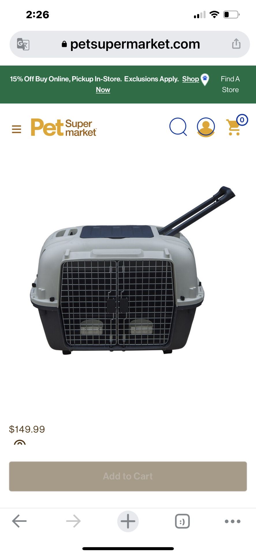 Dog Cage