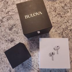 2 Rings 7 Grams Each. Size 10 And 7 And New Watch Also New Apple Air pods Pro 2 Generation 