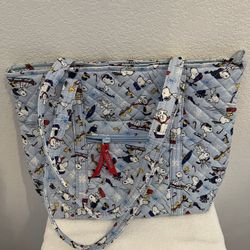 Vera Bradley Peanuts Vera Tote Bag