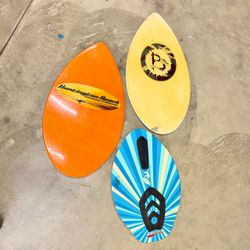SKIM BOARD ( 3 ) PERRIS / LAKE ELSINORE AREA - First Come First Served